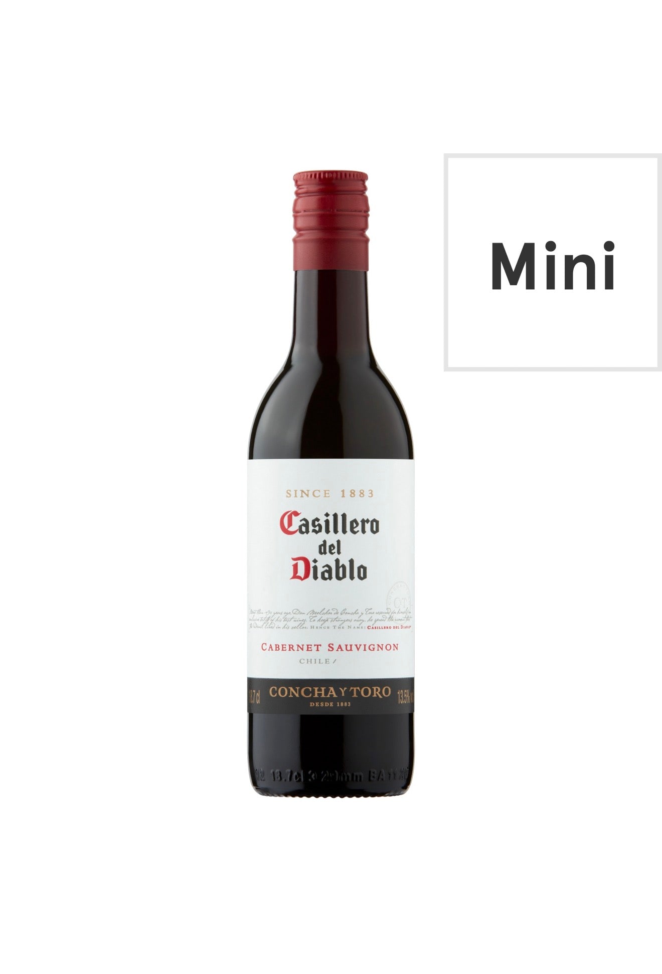 Casillero del Diablo Cabernet Sauvignon 18.7cl Mini Wine