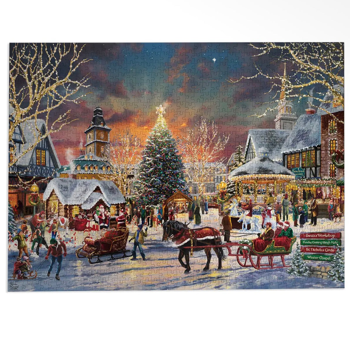 The Christmas Festival 1000 Piece
Jigsaw Puzzle