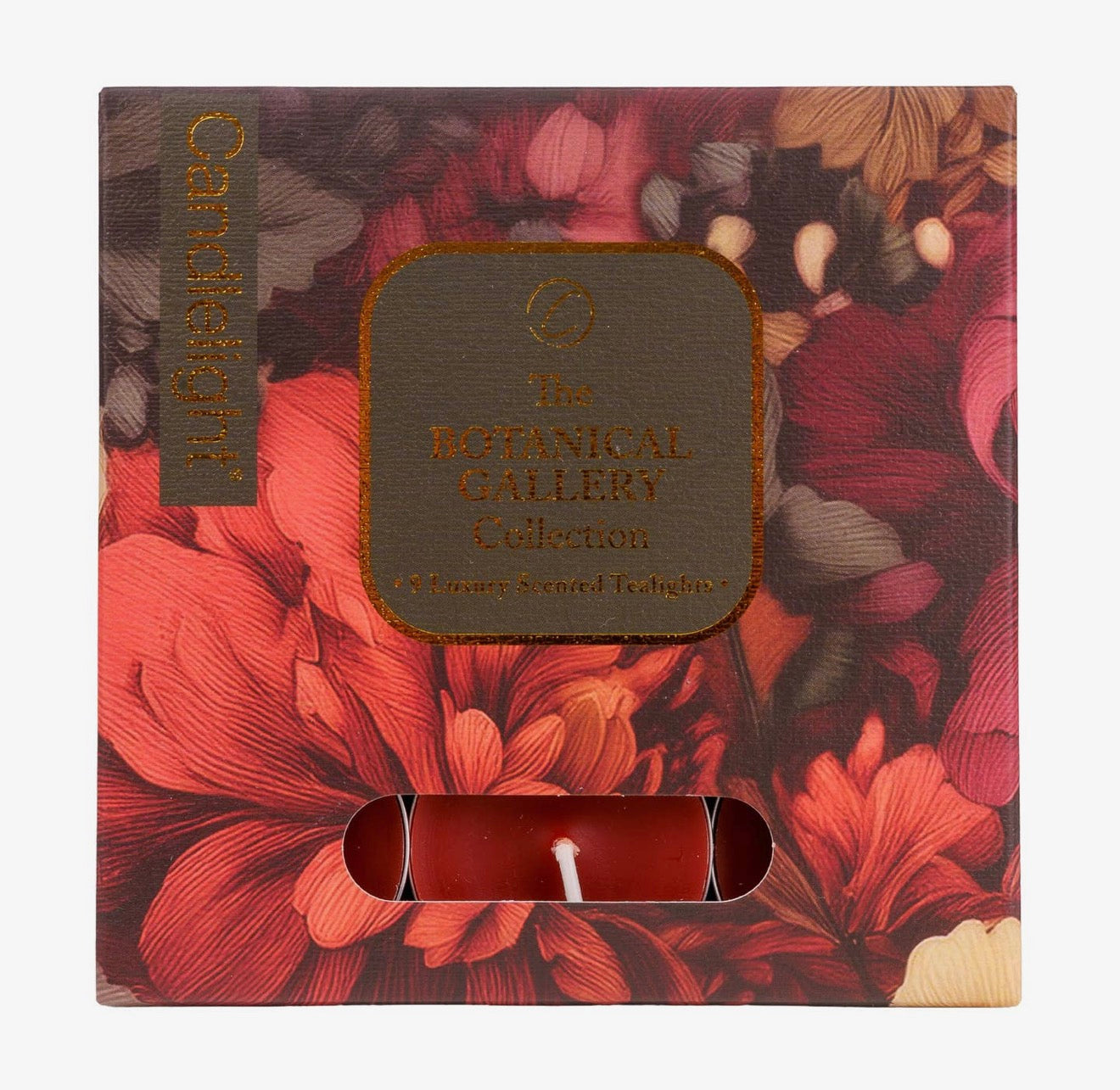 Set of 9 Tealights - Botanical Gallery