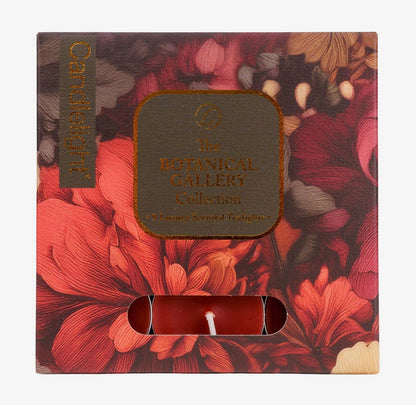 Set of 9 Tealights - Botanical Gallery