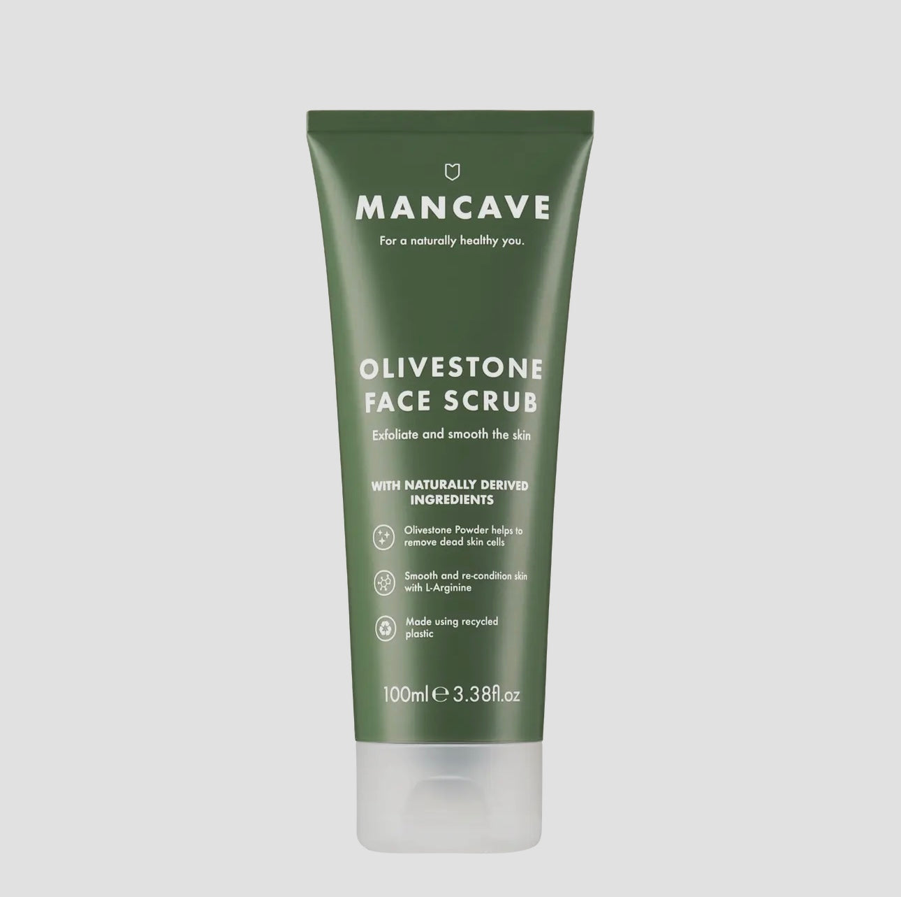 Olive Stone Men’s Face Scrub 100ml ManCave
