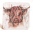 The Hebrides' Highland Cow Watercolour Design Coasters | Set of 4