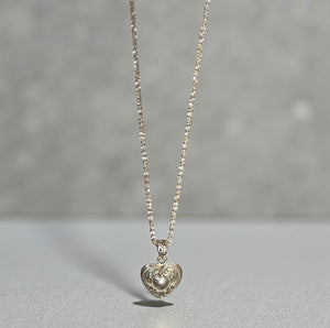 Angel Pendant Necklace in Sterling Silver by Julie Miles