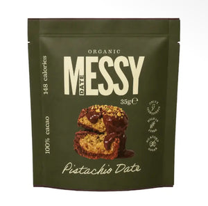 MessyDate Organic Chocolate Covered Date | Vegan and Gluten Free