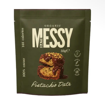 MessyDate Organic Chocolate Covered Date | Vegan and Gluten Free