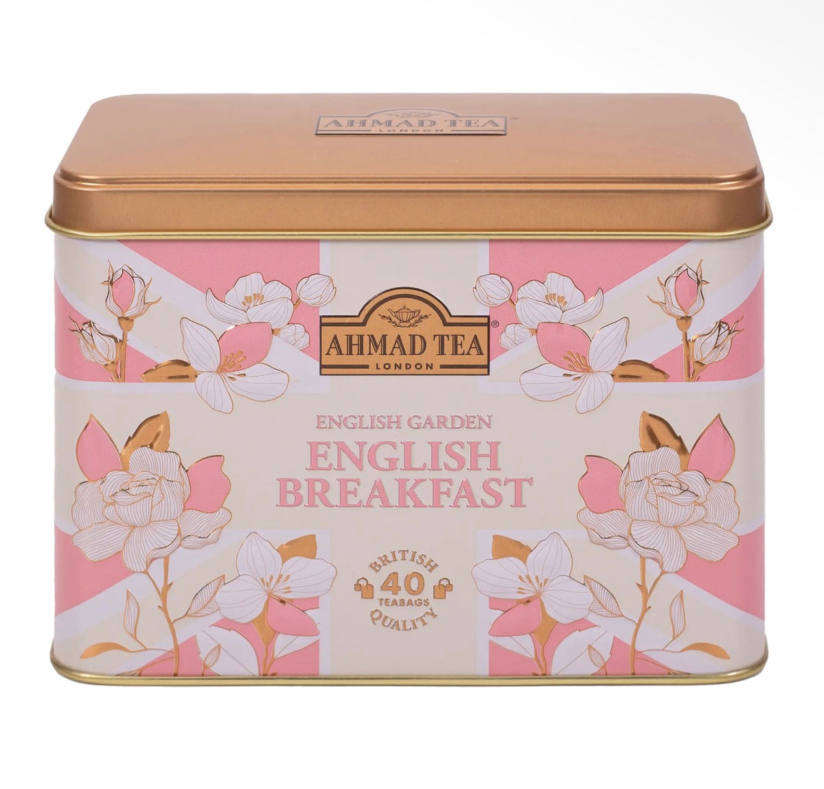 English Garden Caddy with English Breakfast | 40 Teabags