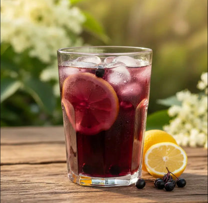 Elderberry and Lemon Cordial | 500ml