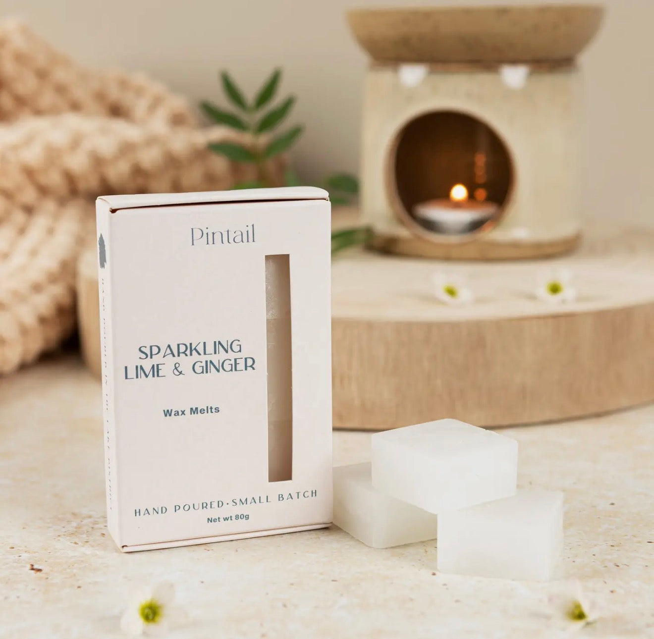 Sparkling Lime and Ginger Wax Melts 80g