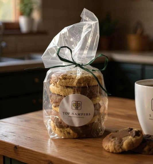 Delicious Honeycomb & Milk Chocolate Top Hampers Oat Biscuits