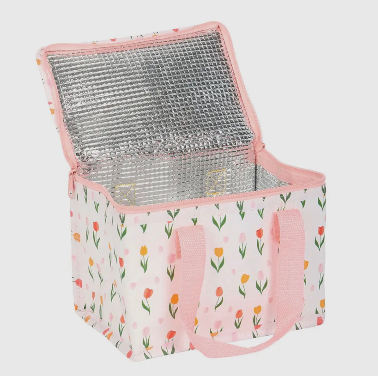 Tulip Print Lunch Bag