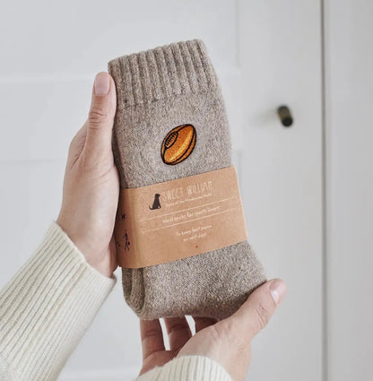 Rugby Sports Lover Wool Socks
