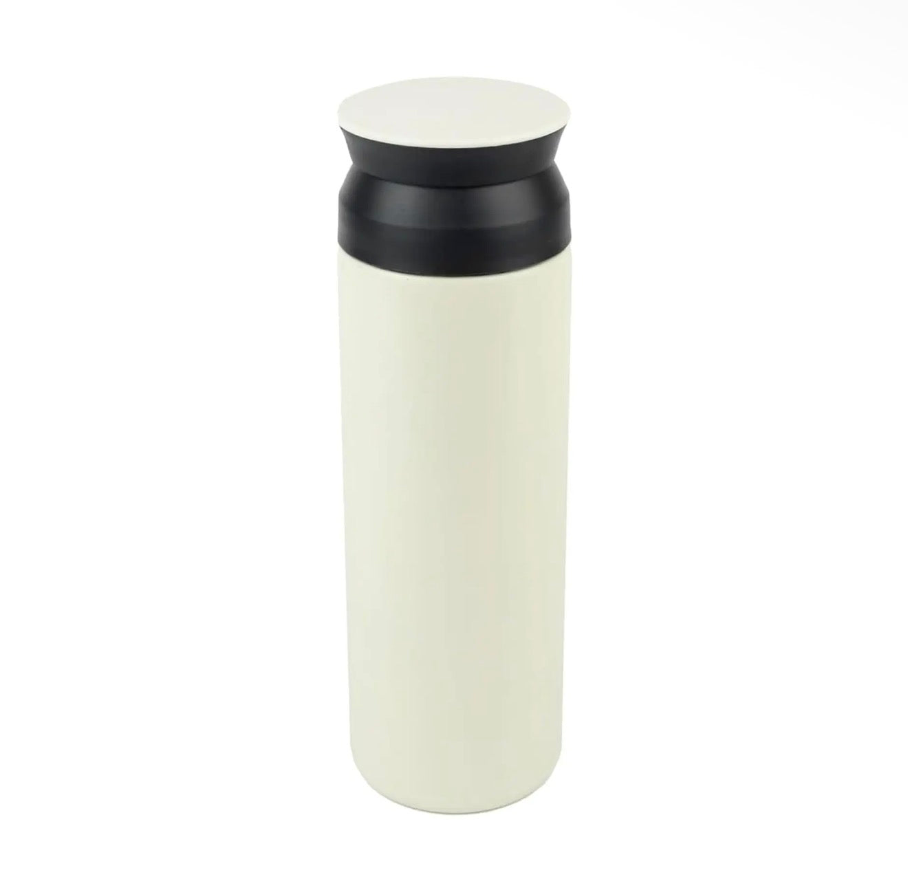 Premium Stainless Steel Travel Mug in Matt Orange or Matt Cream | 500ml