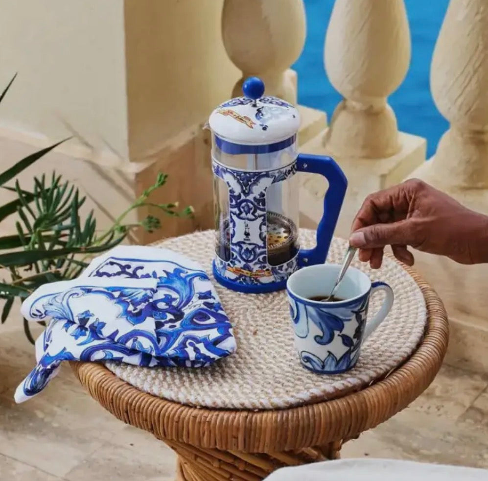 Bialetti X Dolce&Gabbana Blue Mediterranean Coffee Press