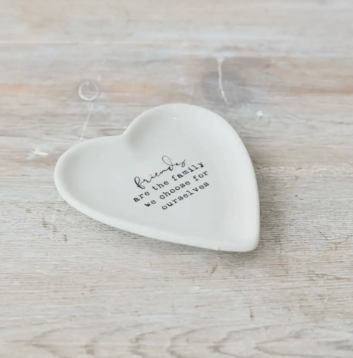 Friends are the family we choose trinket dish 