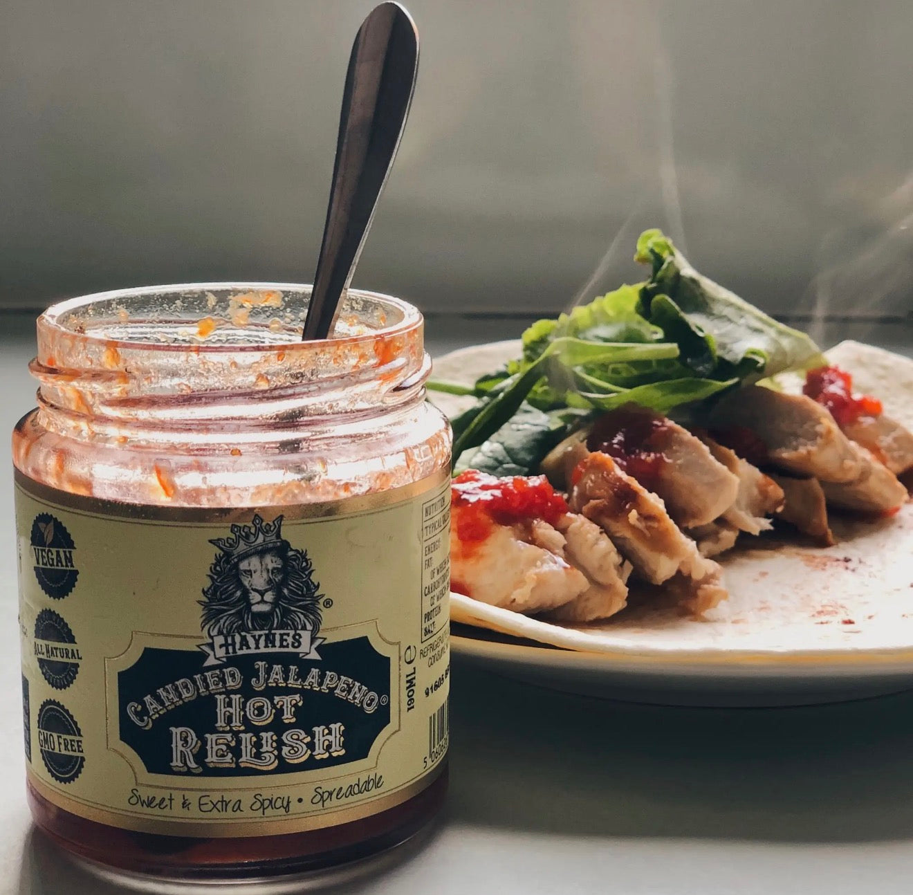 Candied Jalapeño Hot Relish | Sweet and Hot Chilli Sauce 190ml