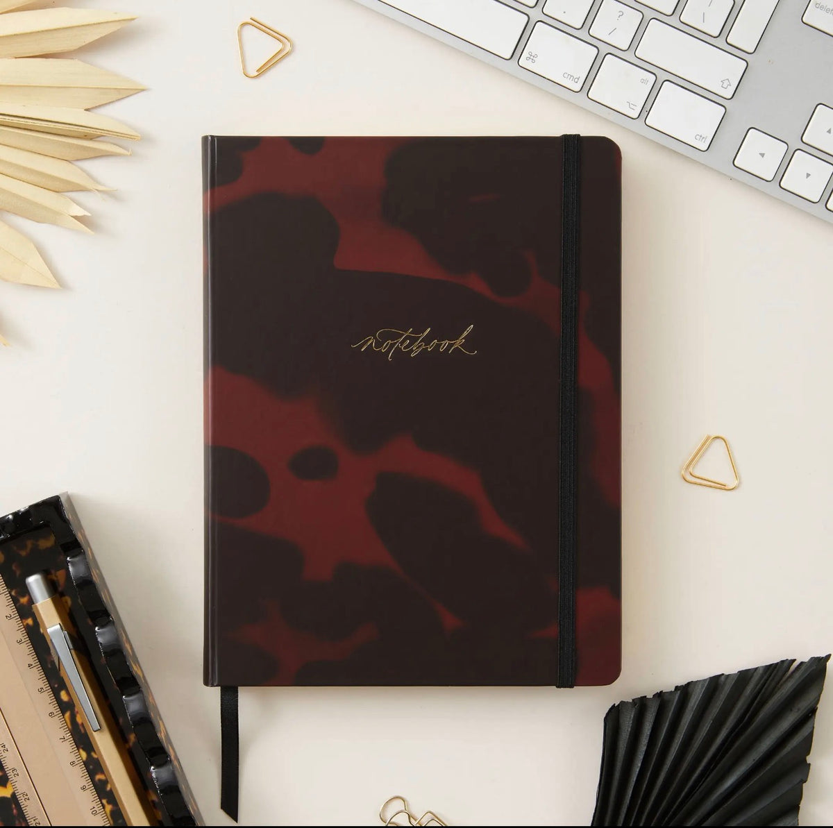 Luxury Notebook in Tortoise