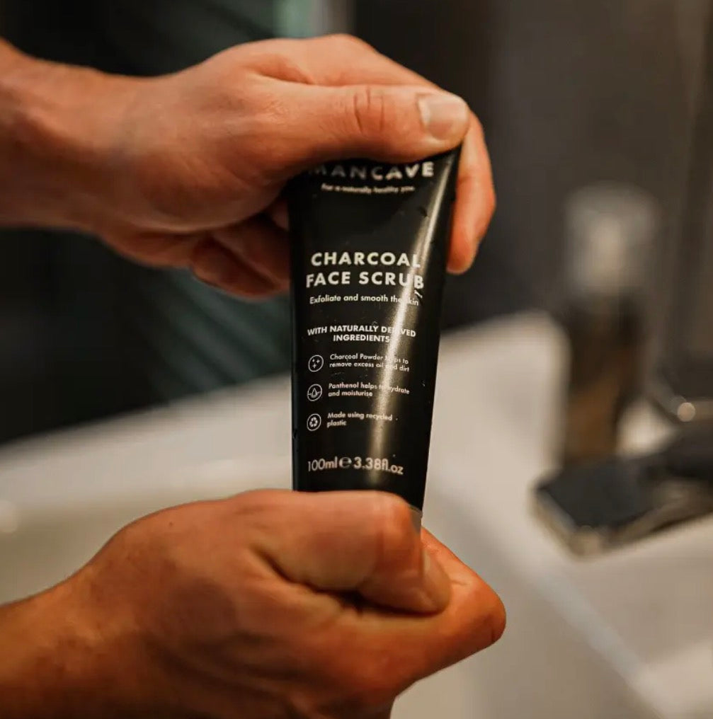 Men's Charcoal Face Scrub 100ml