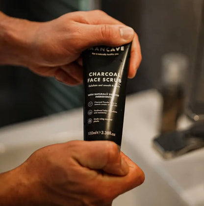 Men's Charcoal Face Scrub 100ml