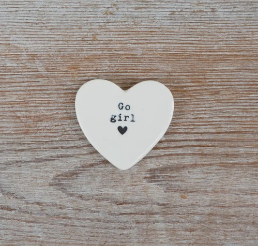 Go Girl Heart Token