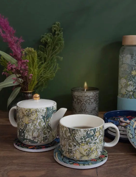 Golden Lily Tea For One Tea Pot and Mug Set