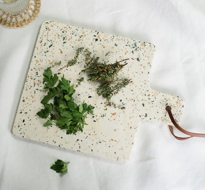 Earthy Terrazzo Cheese Board