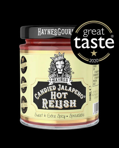 Candied Jalapeño Hot Relish | Sweet and Hot Chilli Sauce 190ml