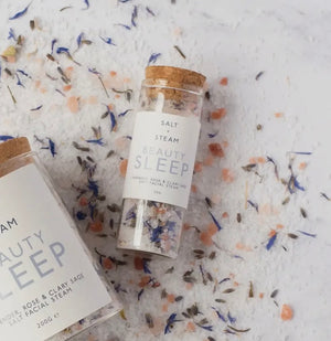 Beauty Sleep Lavender and Rose Facial Steam Test Tube 50g