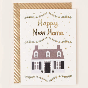 Happy New Home Greetings Card