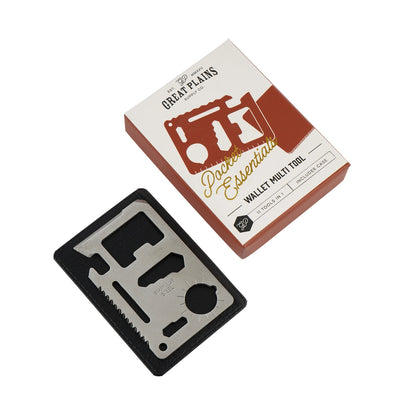 Great Plains 11 in 1 Wallet Multi Tool in Gift Box