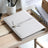 Grey Vegan Leather Refillable Notebook