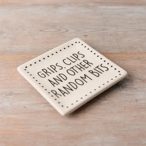 Grips, Clips and Other Bits Ceramic Dish