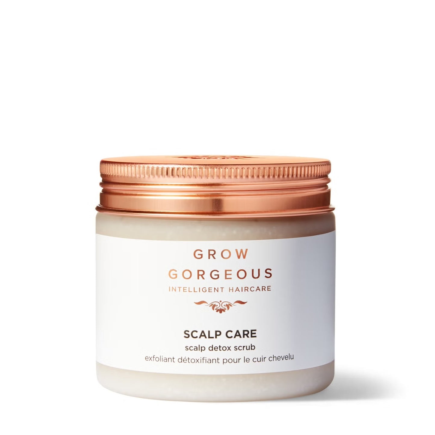 Detox scrub clears buildup, refreshes scalp, and supports healthy hair growth and balance.