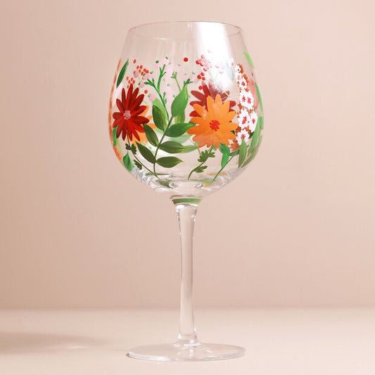 Wildflower Gin Glass