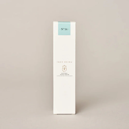 True Grace Seashore Natural Hand Cream packaging on neutral background.