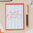 Happy Birthday Dad Blue Stripe Red Foil Birthday Card