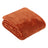 Harrow Fleece Throw Rust Size  140 x 180cm