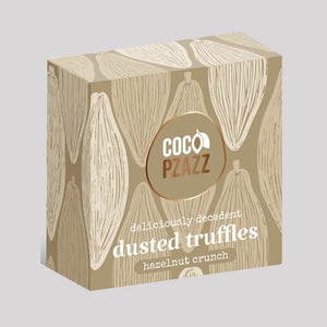 Hazelnut Crunch Dusted Truffles