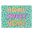 Home Sweet Home Glass Chopping Board