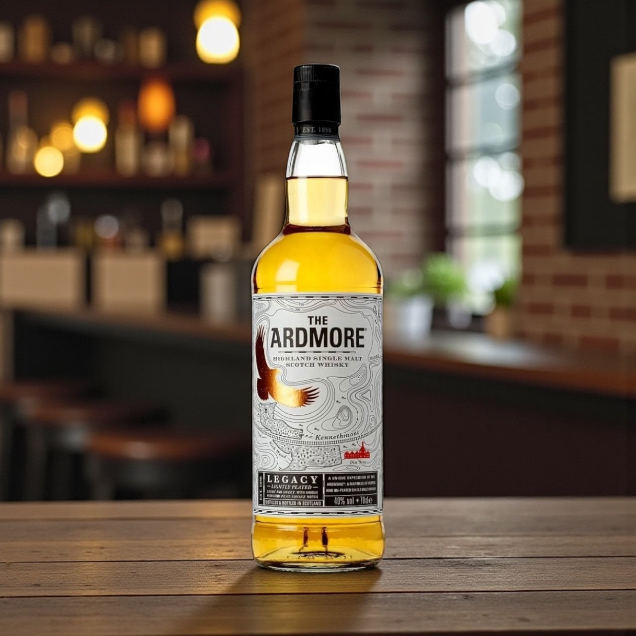 The Ardmore 'Legacy Lightly Peated' Highland Single Malt Scotch Whisky 40% 70cl