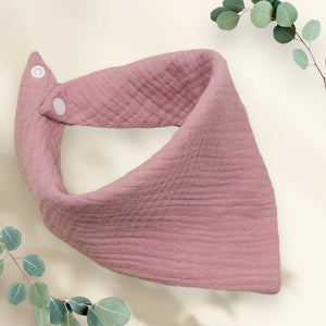 Cute & Practical Baby Pink Bib | Dark or Light Pink