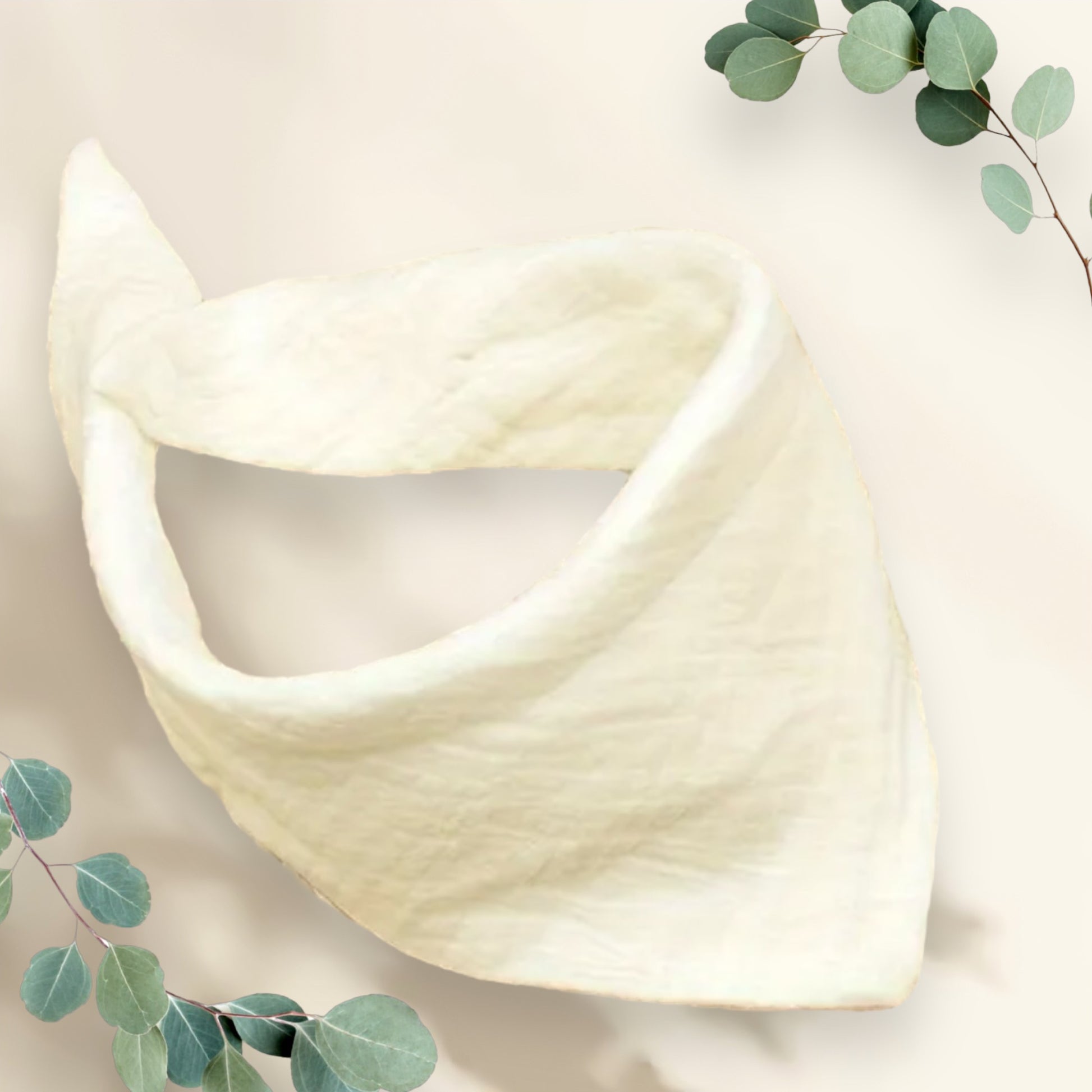 Cute & Practical Baby Bandana Bib in Neutral Light Beige