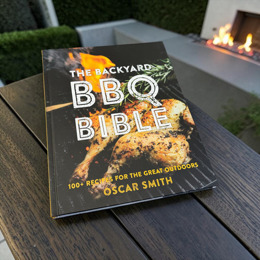 The Backyard BBQ Bible Book by Oscar Smith