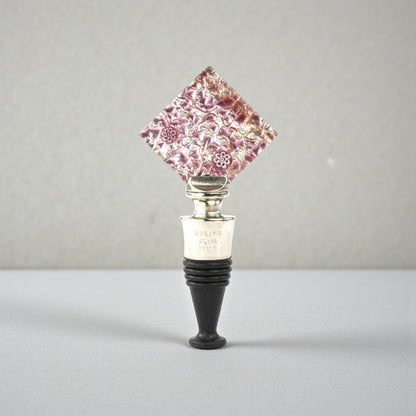 Original Murano Glass Bottle Stopper Pink