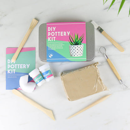 Artistic DIY Pottery Decorating Kit