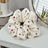 Oversized Hair Scrunchie with Heart Pattern
