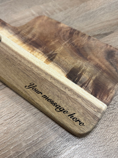 Acacia Wood Serving Board | Can Be Personalised