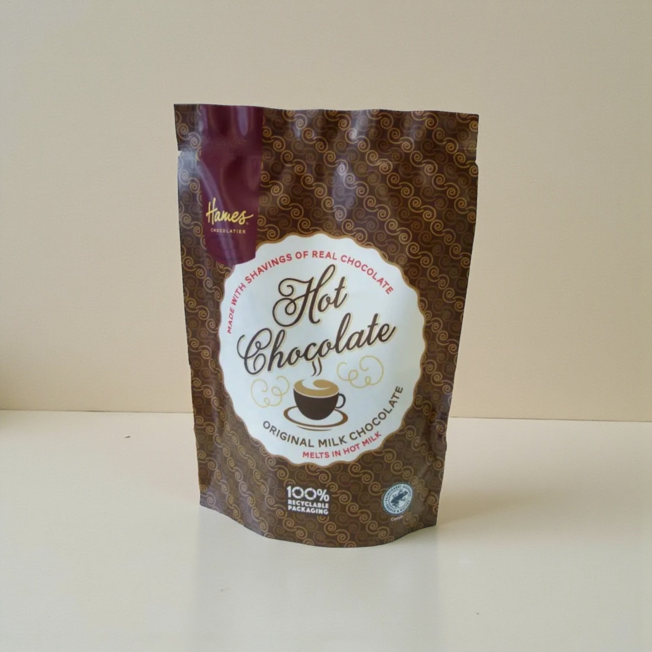 Luxury Real Milk Hot Chocolate Pouch