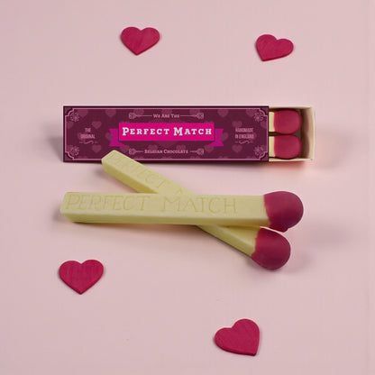 Luxurious Giant White Chocolate "Perfect Match" Matches