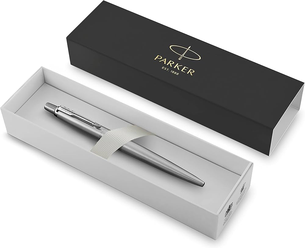 Parker Jotter Ballpoint Pen - Stainless Steel & Chrome