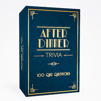 After Dinner Trivia Quiz Questions